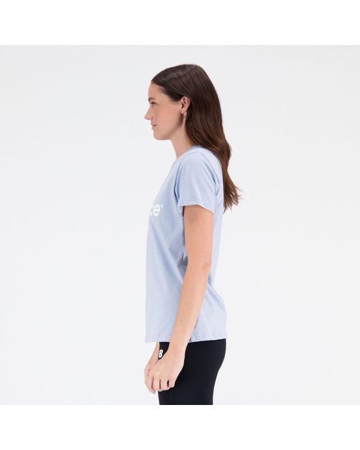 New Balance Blue Essentials Athletic Fit T-shirt