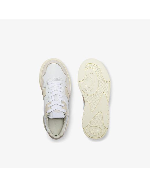 Lacoste White Gameadvance Luxe Trainers
