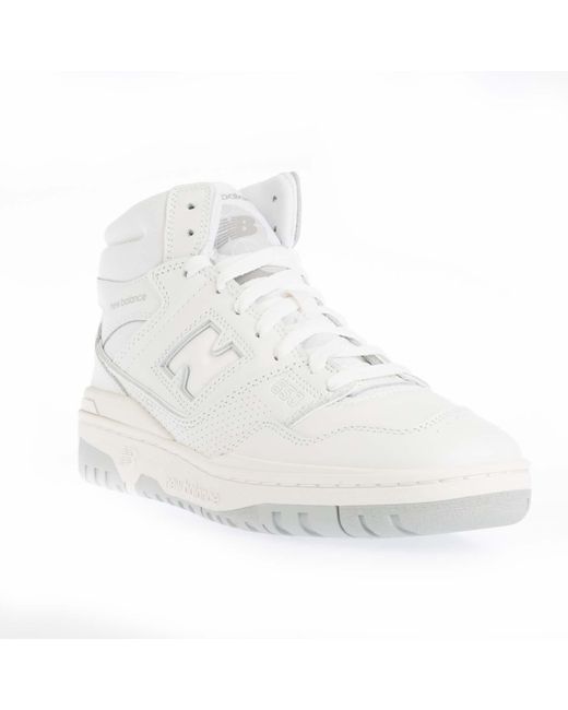 New Balance White 650 High-top Trainers for men