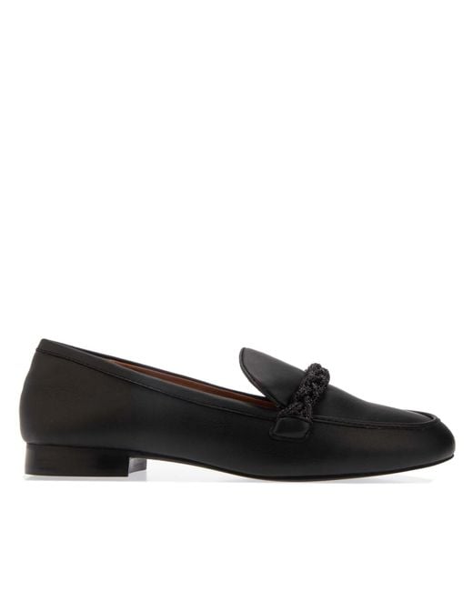 Dune Black Giulietta Loafers