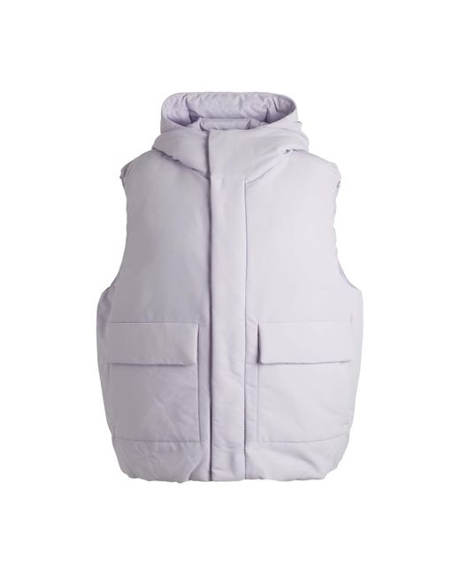 HUGO Gray Branden Water Repellent Gilet for men