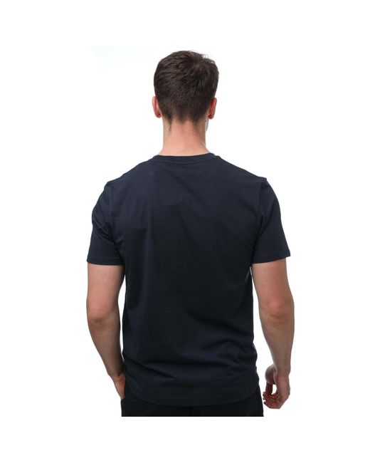 Timberland Black Front Graphic T-shirt for men