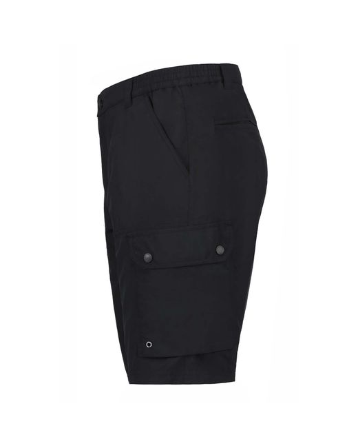 Icepeak Black Anzio Walking Shorts for men