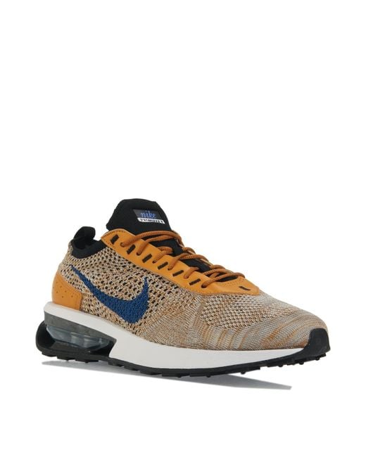 Nike Brown Air Max Flyknit Racer Trainers for men