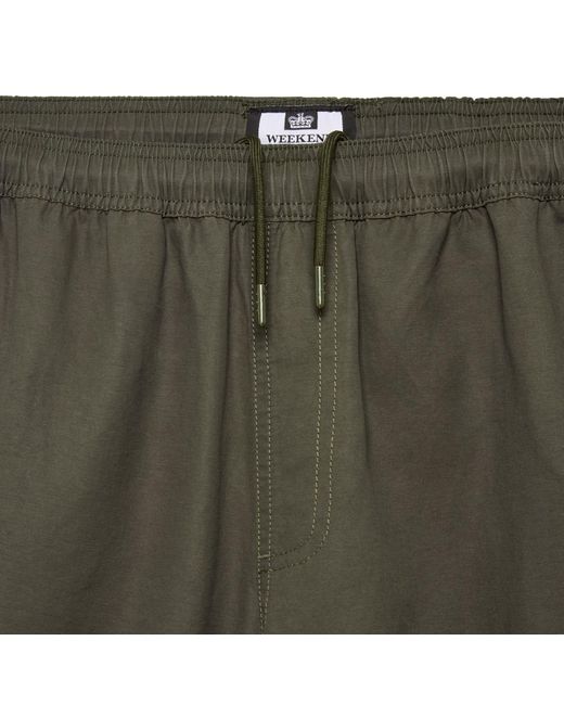 Weekend Offender Green Hoshino Cargo Pants for men