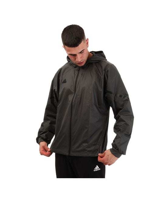 Adidas Black Designed 4 Gameday Full Zip Track Top for men