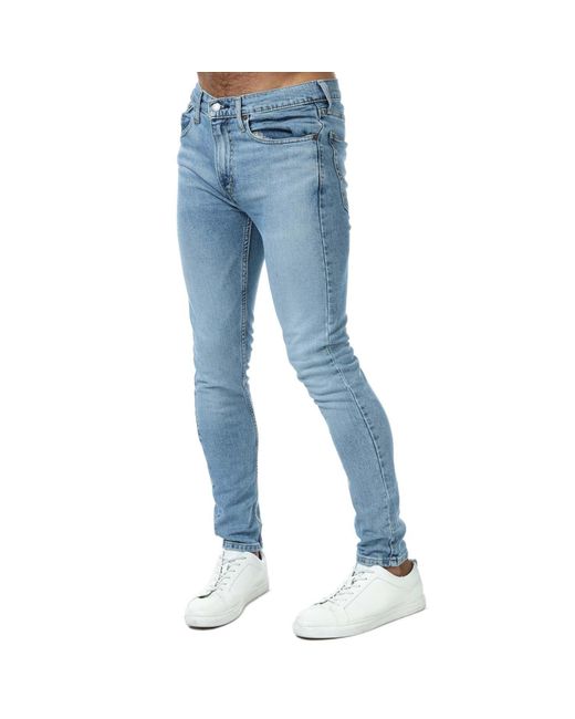 Levi's 519 Hi Ball Roll Extreme Skinny Jeans in Blue for Men | Lyst UK