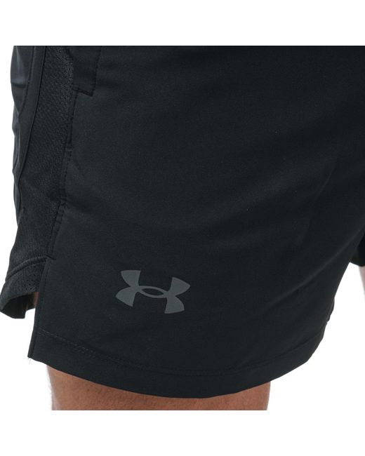 Under Armour Blue Ua Vanish Woven 8 Inch Shorts for men