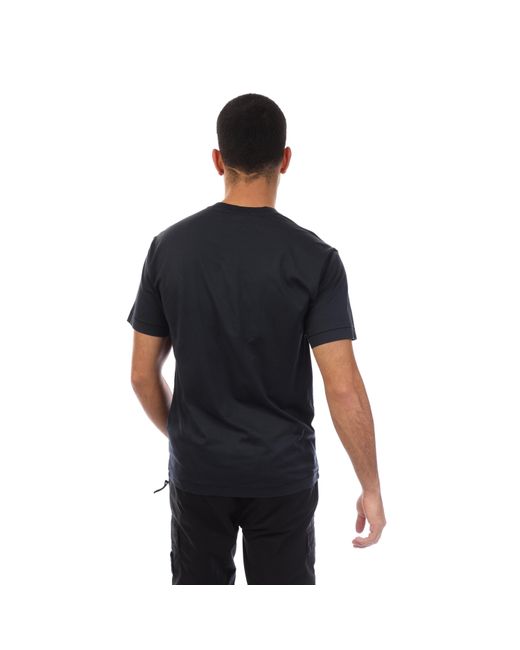 Stone Island Black 60/2 Cotton Jersey Slim-Fit T-Shirt for men