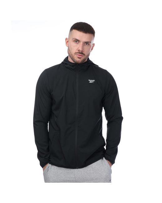 Reebok Black Training Essentials Jacket for men