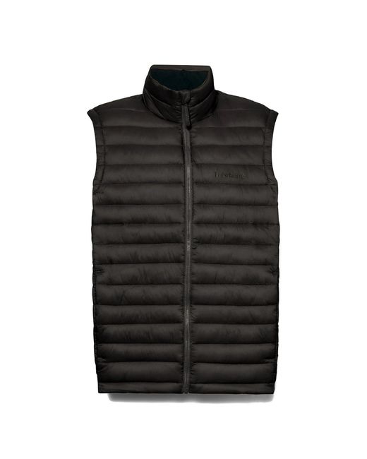 Timberland Black Axis Peak Logo Gilet for men