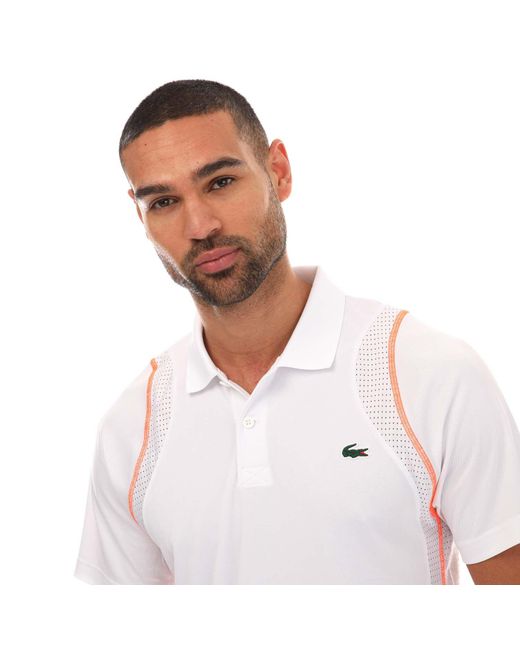 Lacoste online polyester polo