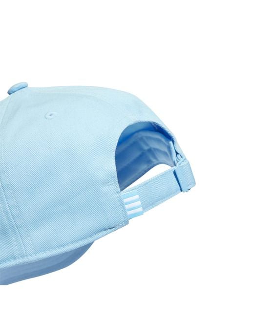 Adidas Originals Blue Trefoil Baseball Cap for men