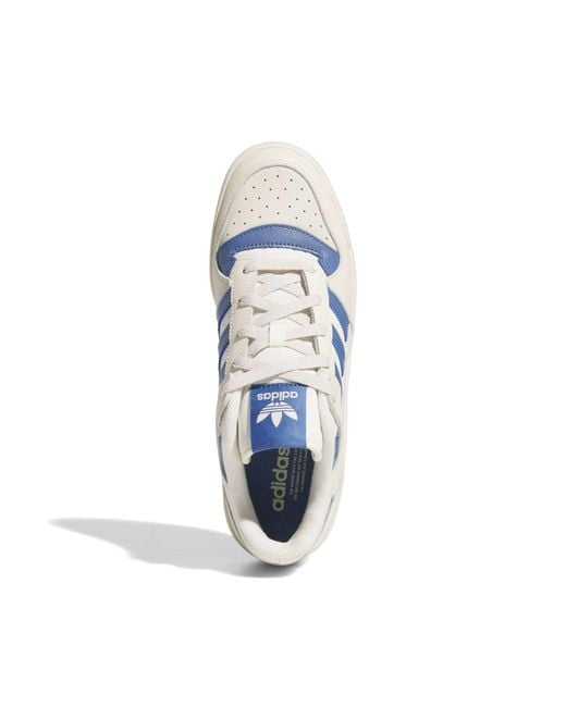 Adidas White Originals Forum Low Cl Shoes for men