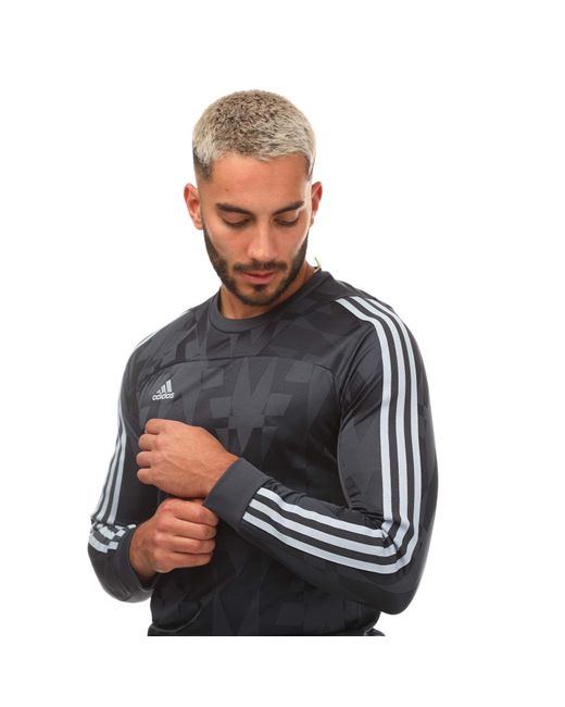 Adidas Black Tiro Long Sleeve Jersey for men