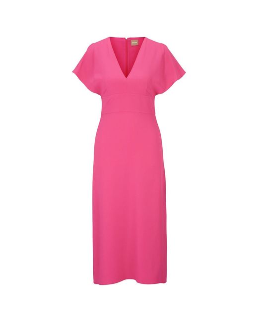 Boss Pink Dawinga Dress