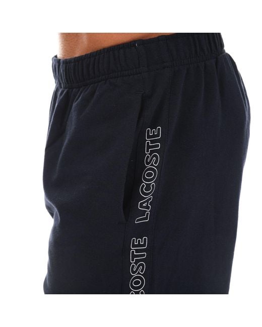 Lacoste Blue Lounge Logo Shorts for men