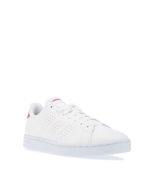 Adidas White Advantage Trainers for men