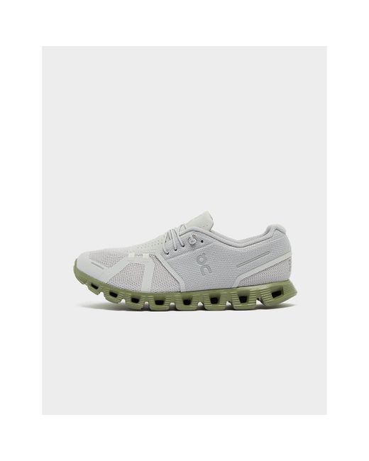 On Shoes White Cloud 5 Mesh Trainers for men