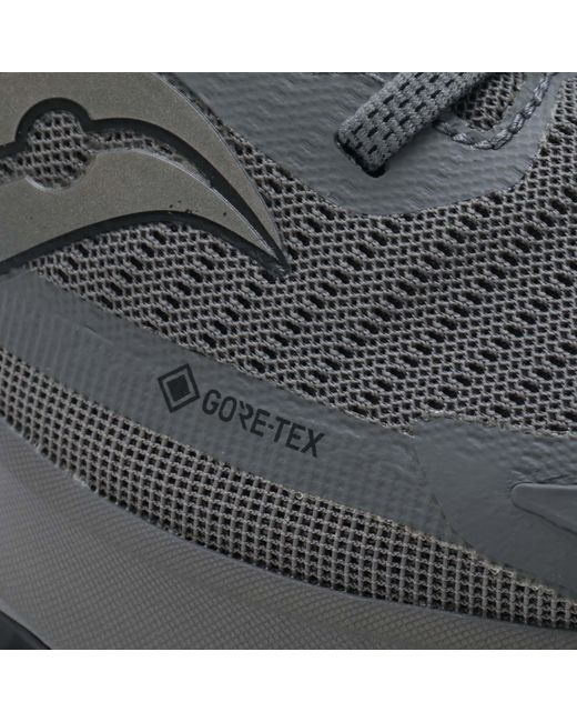 Saucony Gray Peregrine 13 Gore-Tex Trainers