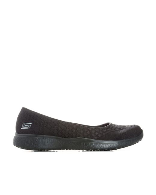 Skechers Black Microburst One Up Shoes