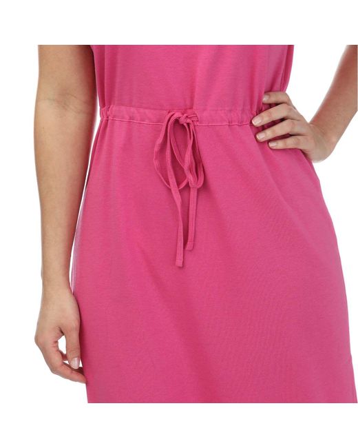 ONLY Pink May Life Jersey Midi Dress