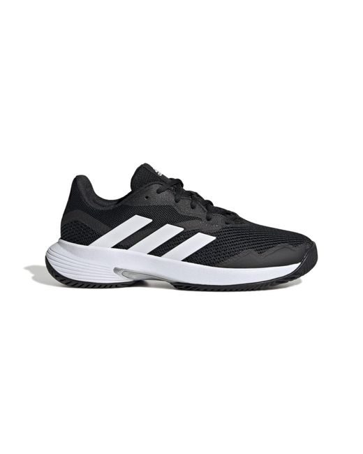 adidas Courtjam Control Clay Tennis Shoes in Black