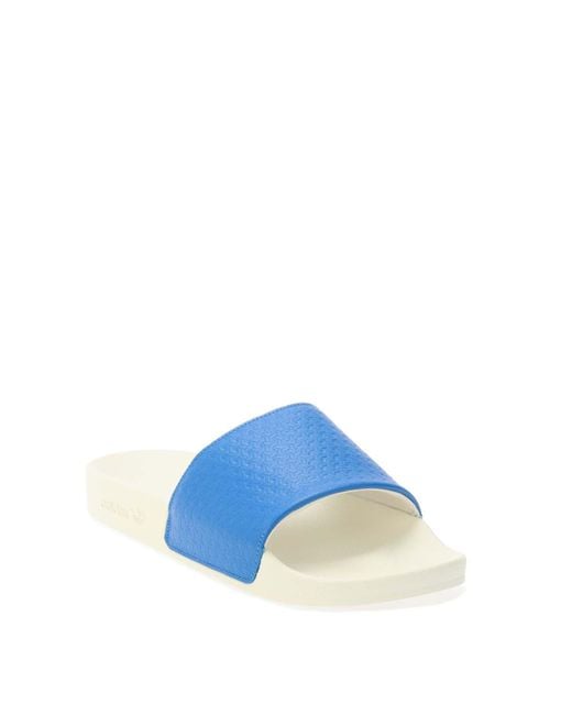 Adidas Originals Blue Adilette Slide Sandals for men
