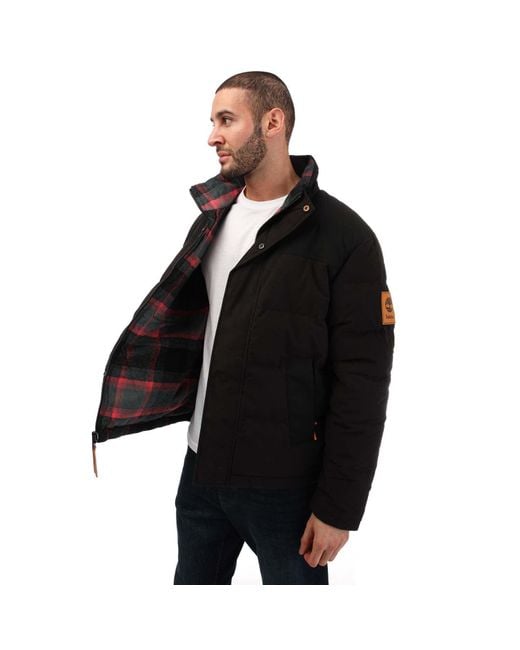 Timberland Black Welch Mountain Puffer Jacket for men