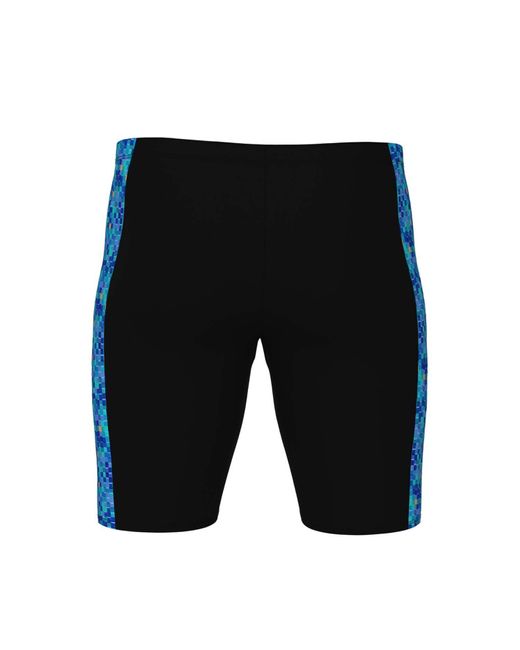 Arena Black Pooltiles Jammer Swim Shorts for men