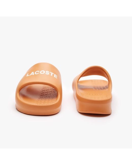 Lacoste Brown Serve 2.0 Sliders for men