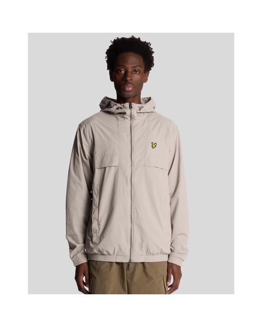 Lyle & Scott Natural Lightweight Ripstop Jacket for men