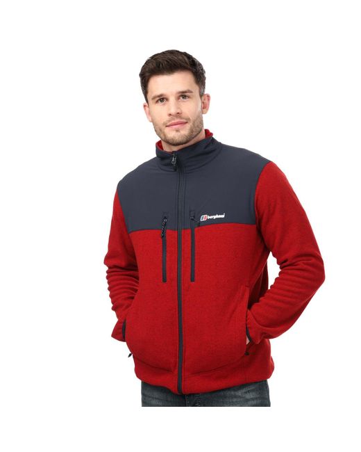 Berghaus Red Fortrose Pro 2.0 Fleece Jacket for men