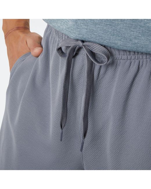 New Balance Blue Tech Training Knit Track Pants for men