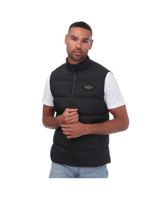 Belvotti Milano Black Posar Gilet for men