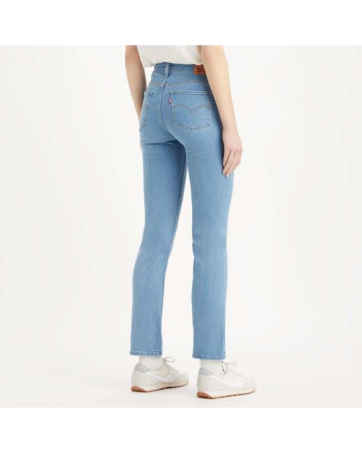 Levi's Blue Levi'S Womenss 712 Slim Snatched Jeans