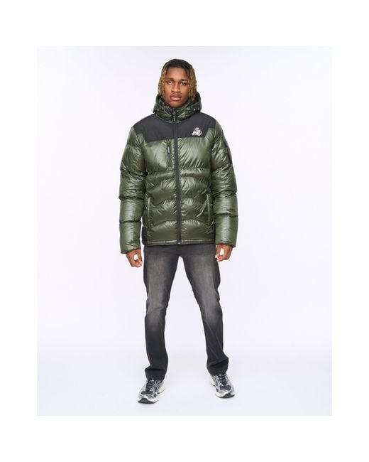 Kings Will Dream Green Ascend Puffer Jacket for men