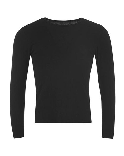 Lonsdale Black Long Sleeve T-shirt for men