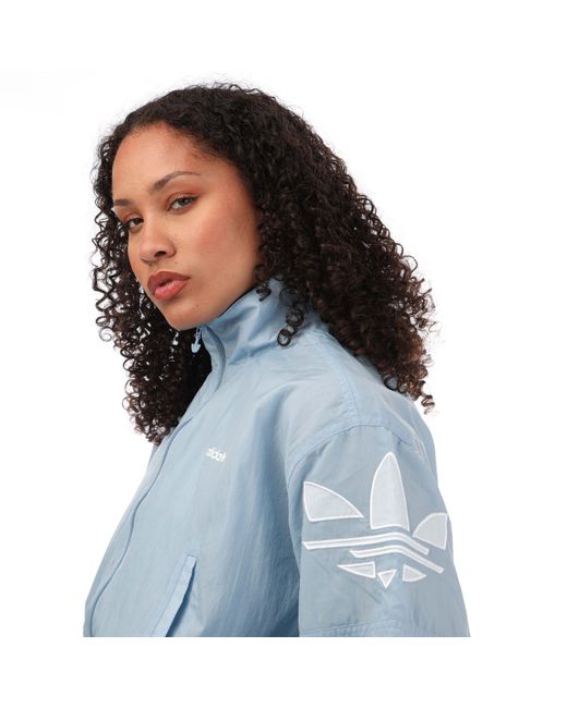Adidas Originals Blue Adicolor Shattered Track Top