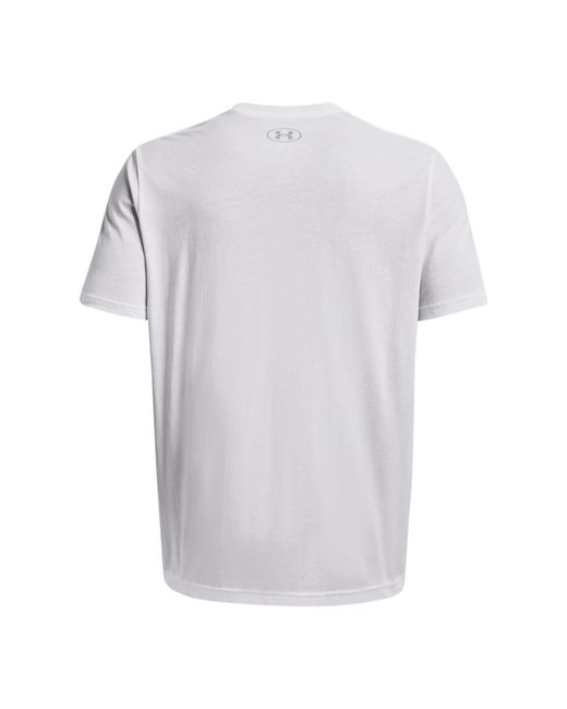 Under Armour White Elevated Core Pocket T-shirt for men