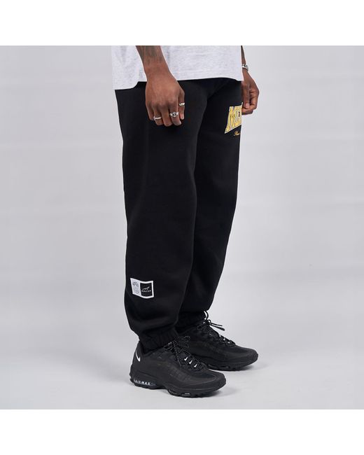 Mercier Black Kansas Relaxed Joggers for men