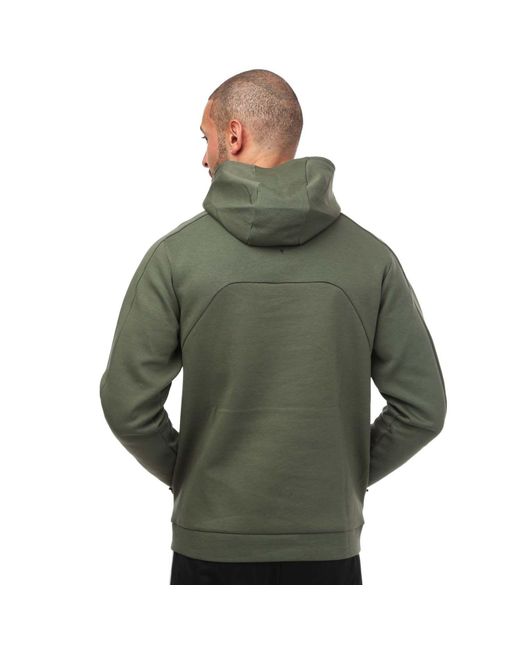 New Balance Green R.w. Tech Fleece Pullover Hoody for men
