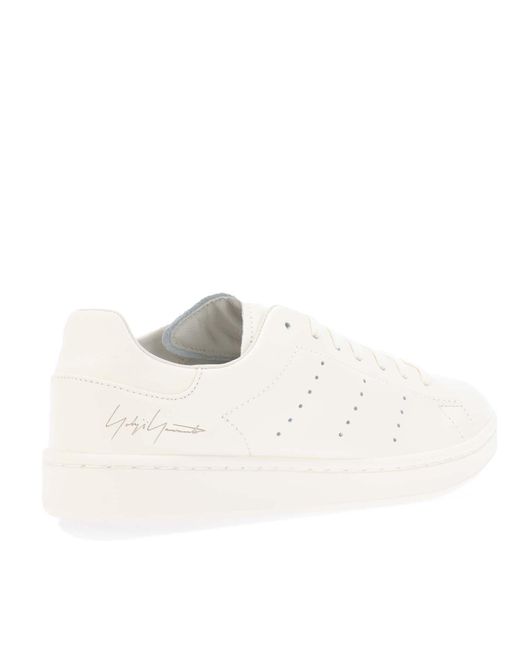 Y-3 White Unisex Stan Smith Trainers