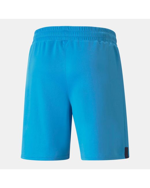 PUMA Blue Olympique De Marseille Fc Replica Shorts for men