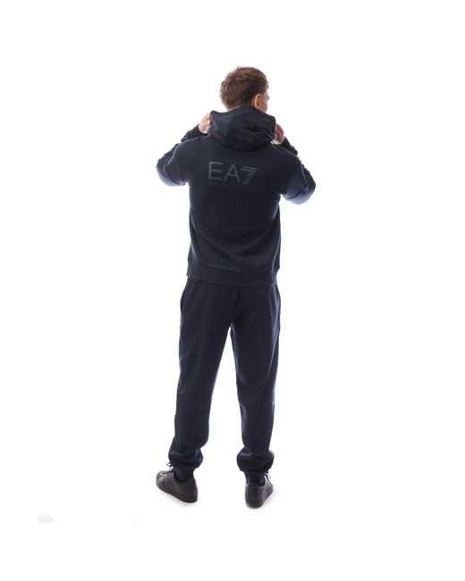 EA7 Blue Tracksuit for men