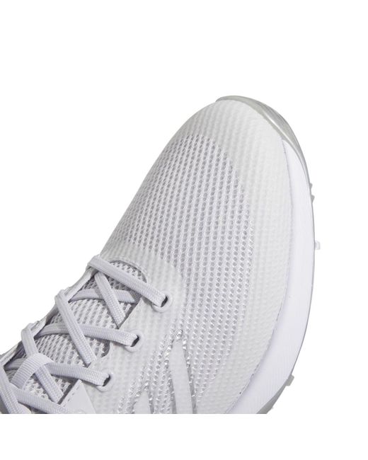 Adidas White Zc23 Vent Golf Shoes for men