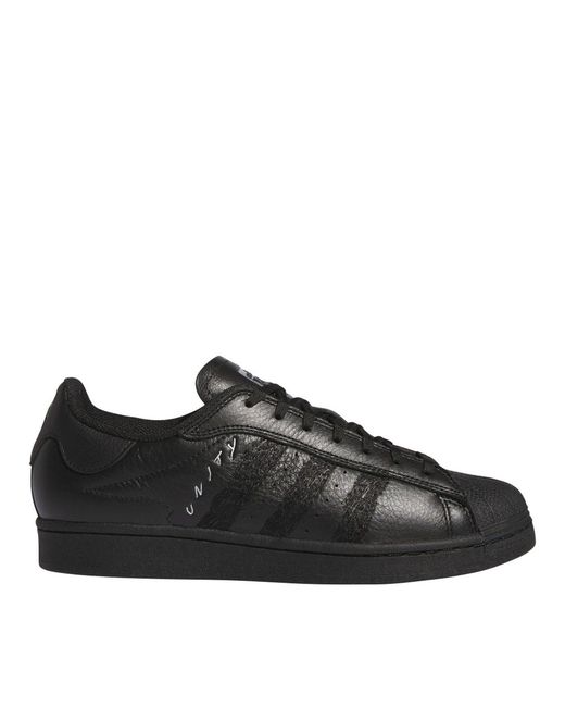 Adidas Originals Black Unity X Superstar Adv Trainers for men