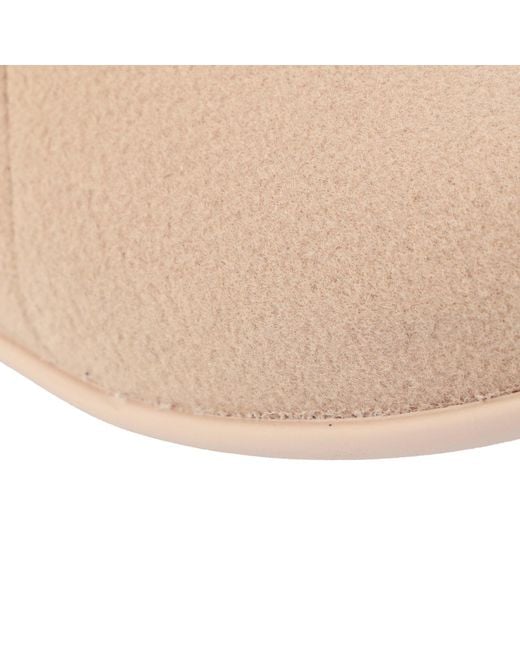 Fitflop Natural Chrissie Ii Haus Felt Slippers