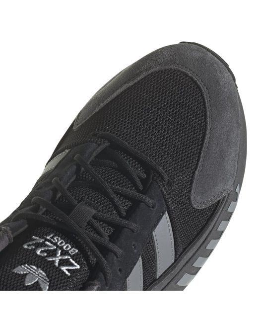 Adidas Originals Black Zx 22 Boost Trainers for men