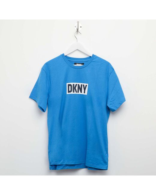 DKNY Blue Iceman Lounge T Shirt for men